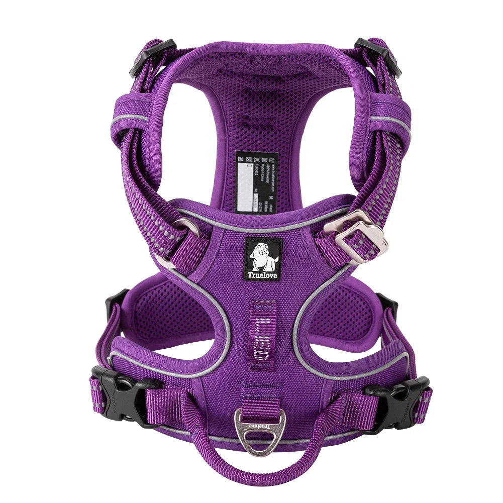 No-Pull Reflective Dog Harness - Padded & Adjustable Step-in Vest - Urbane Paws