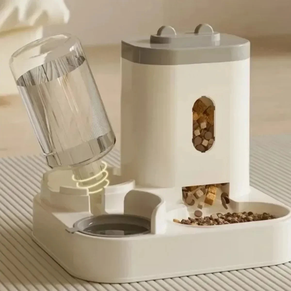 Gravity Pet Feeder and Water Dispenser Combo | Large Capacity for Dogs & Cats - Urbane Paws