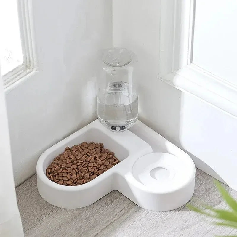 2-in-1 Auto Pet Feeder - Moisture-Proof Water Dispenser & Bowl - Urbane Paws