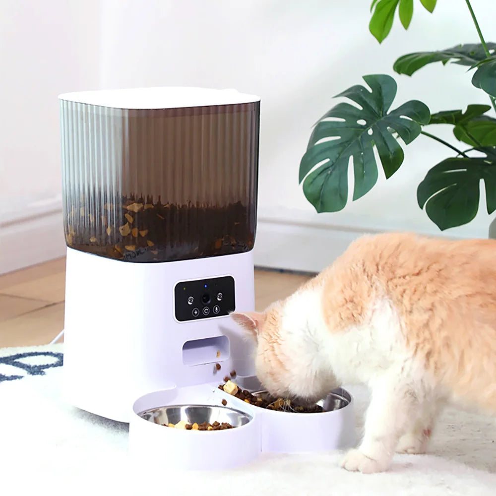 Smart 5L WiFi Feeder w/ HD Camera & Voice Recorder - Urbane Paws