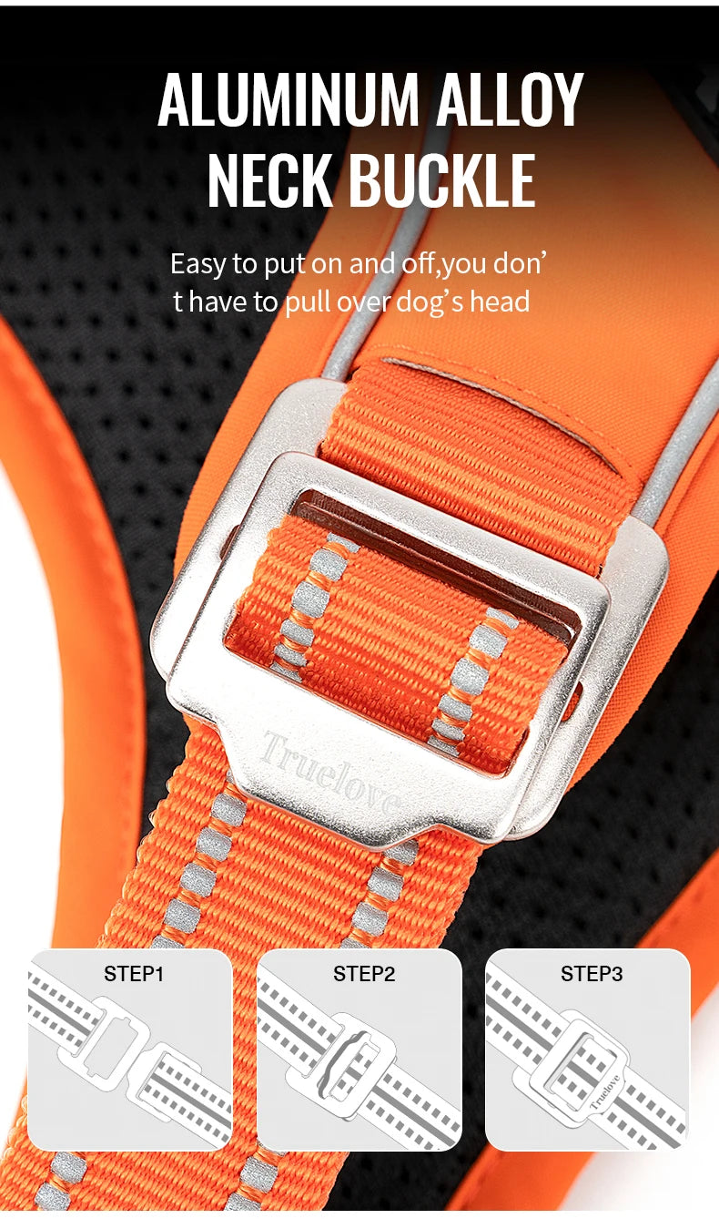 No-Pull Reflective Dog Harness - Padded & Adjustable Step-in Vest - Urbane Paws