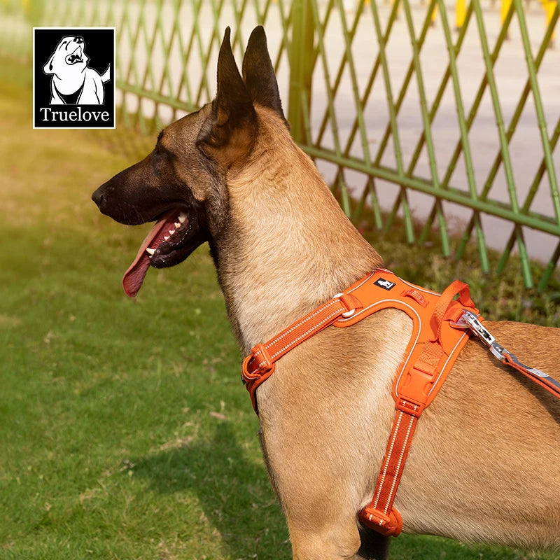No-Pull Reflective Dog Harness - Padded & Adjustable Step-in Vest - Urbane Paws