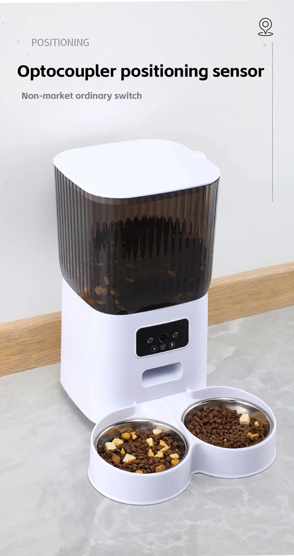 Smart 5L WiFi Feeder w/ HD Camera & Voice Recorder - Urbane Paws
