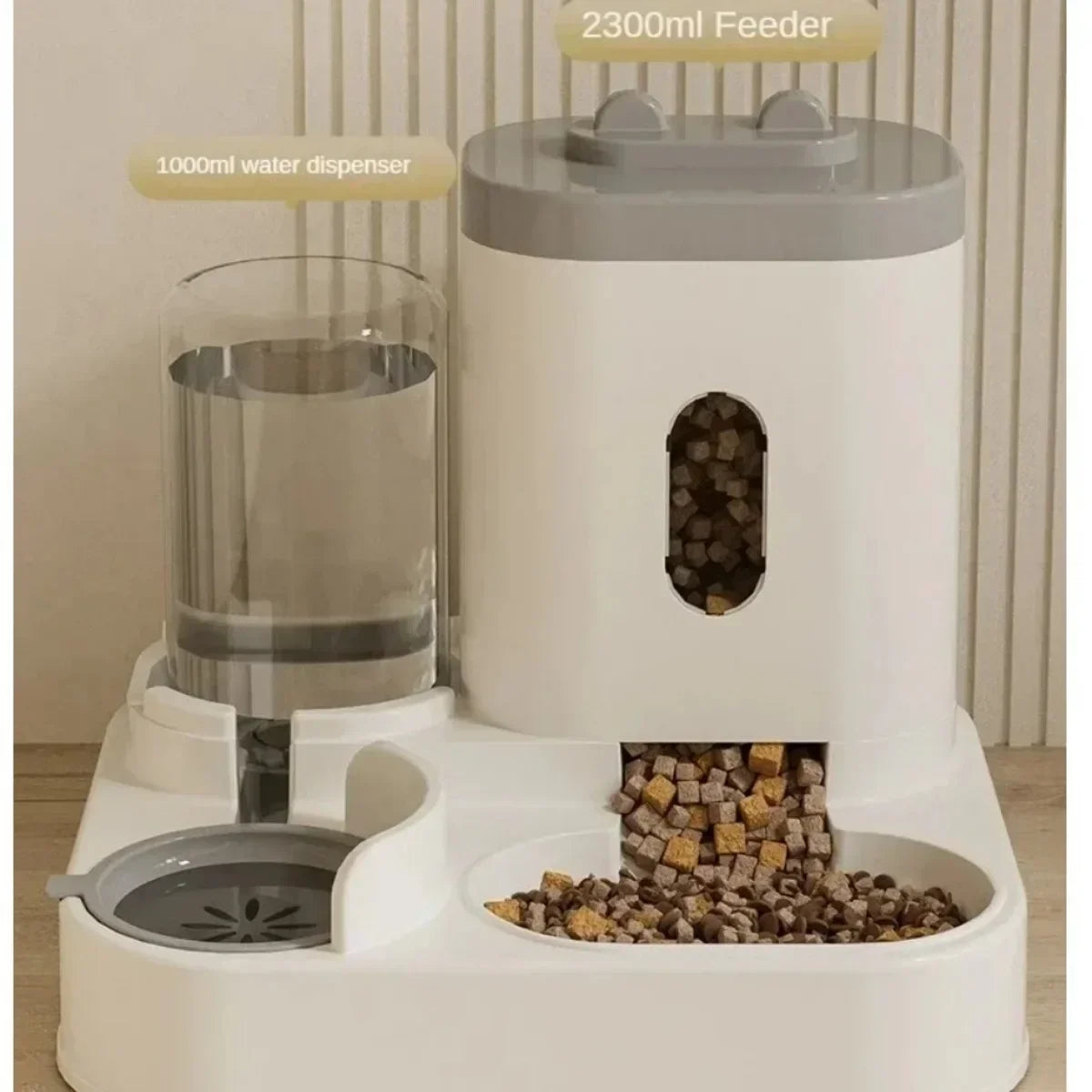 Gravity Pet Feeder and Water Dispenser Combo | Large Capacity for Dogs & Cats - Urbane Paws