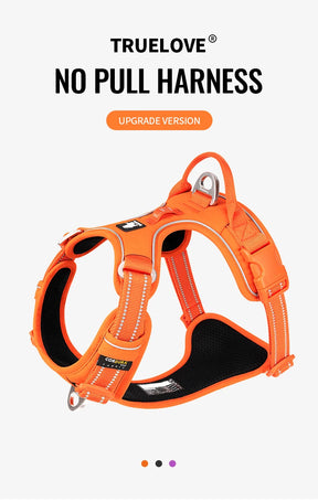 No-Pull Reflective Dog Harness - Padded & Adjustable Step-in Vest - Urbane Paws
