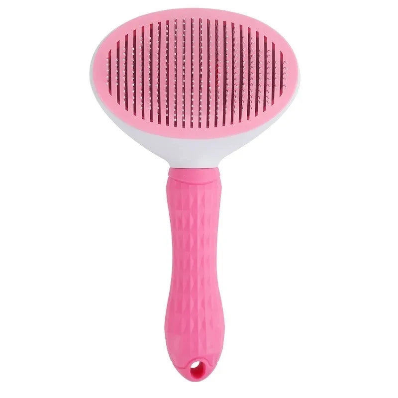 Self-Cleaning Deshedding Brush - One-Click Hair Remover for Pets - Urbane Paws