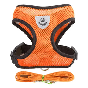 Soft Mesh Reflective Harness & Leash for Cats & Small Dogs - Urbane Paws