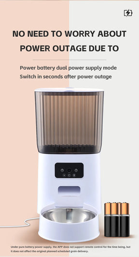 Smart 5L WiFi Feeder w/ HD Camera & Voice Recorder - Urbane Paws