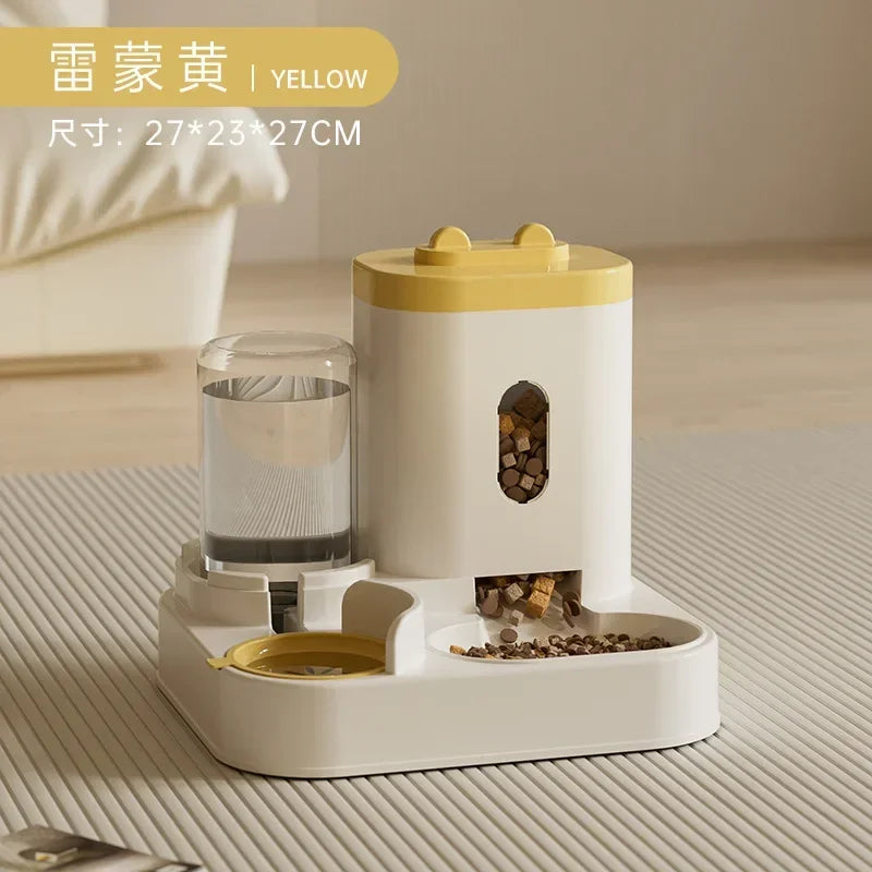 Gravity Pet Feeder and Water Dispenser Combo | Large Capacity for Dogs & Cats - Urbane Paws