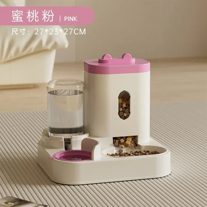 Gravity Pet Feeder and Water Dispenser Combo | Large Capacity for Dogs & Cats - Urbane Paws
