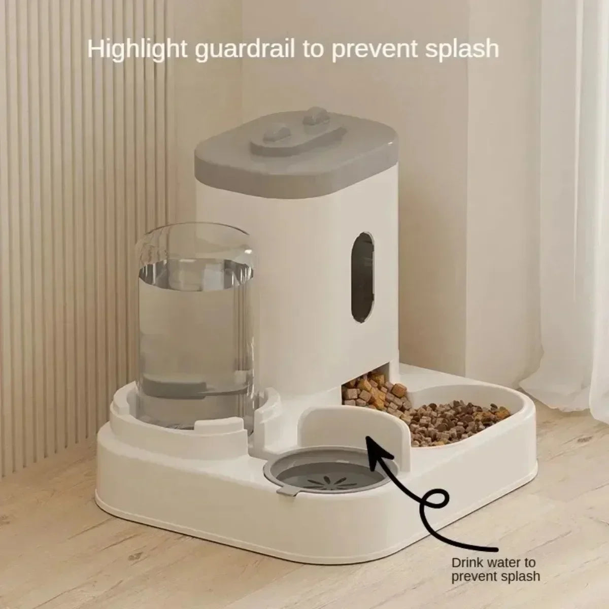 Gravity Pet Feeder and Water Dispenser Combo | Large Capacity for Dogs & Cats - Urbane Paws