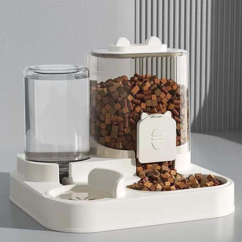Gravity Pet Feeder and Water Dispenser Combo | Large Capacity for Dogs & Cats - Urbane Paws